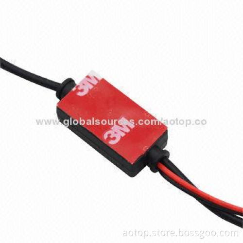 High-quality Car Active Film Antenna for Digital TV Box with VHF/UHF, Brass Connector for Car TV Box